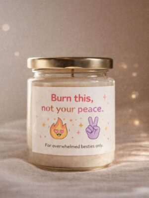 Burn This, Not Your Peace