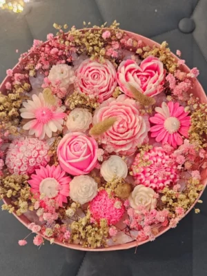 Bouquet Candle (Round)