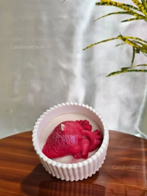 Biological Heart Candle