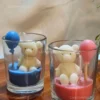Teddy Balloon Candle