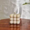 4 Large Bubble Candle
