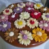 4 Daisy Candle
