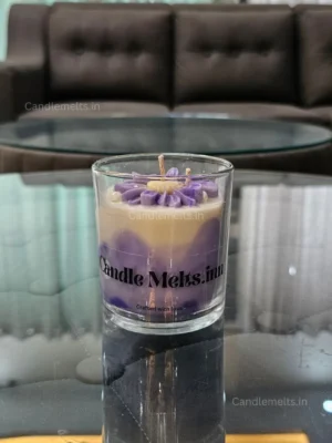 1 Marble Effect Candle