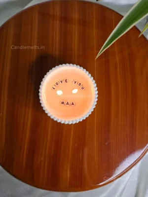 Secret Message Candle