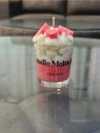 Pink Dessert Candle