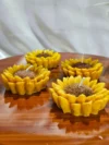 2 Sunflower Bloom Candle