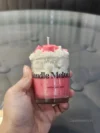 Pink Dessert Candle