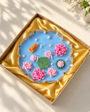 Lotus Pond Urli Hamper