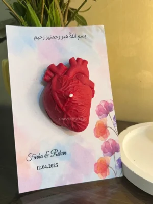 Biological Heart With Card
