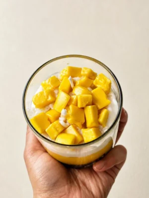 1 Mango Dessert Candle