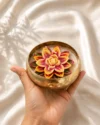 Lotus Candle | 4.5" Metal Urli