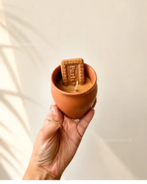 Chai-Biscuit | Terracotta Jar