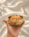 Lotus Candle | 4.5" Metal Urli
