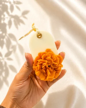 Mogra Marigold Flower Wax Tablet | Wax Sachets